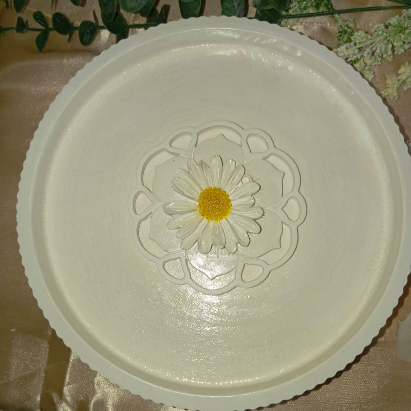 vassoio con alzatina